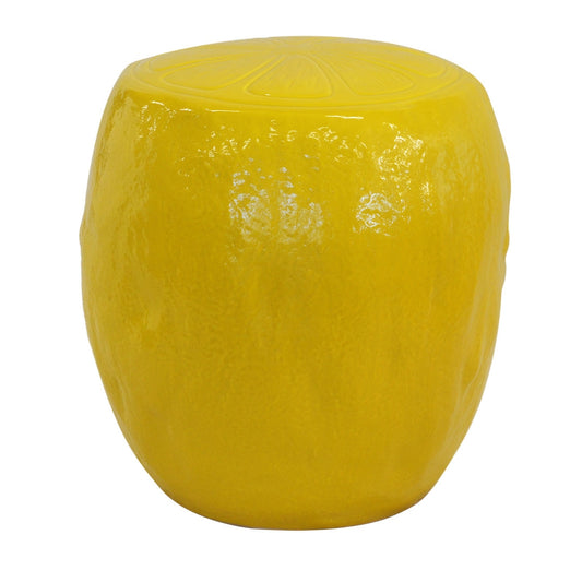 Lemon Garden Stool By Woodka Interiors