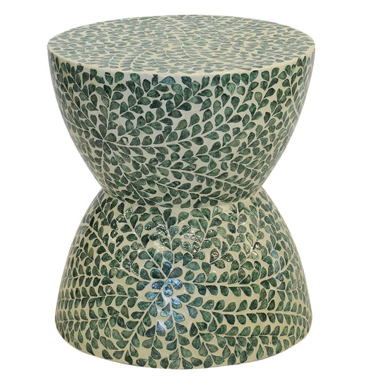 MOP STOOL in VINE GREEN By Woodka Interiors