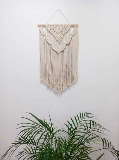 Hanging Macrame on wall