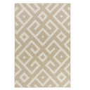 Close-up of the Mandla Sand Rug detailed motif