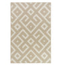 Close-up of the Mandla Sand Rug detailed motif