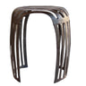 Metal Rustic Bronze Cut Out Stool By Woodka Interiors