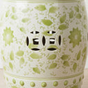 Ming Ceramic Stool Lucky coin cutouts
