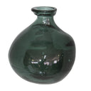 Recycled Vase Colour: &nbsp;Storm Grey Material: Glass Dimensions: 17cm(h)x15cm(w) Balloon&nbsp;shaped