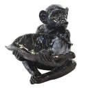 Musa Black Large Monkey Bowl - Decor Bowls