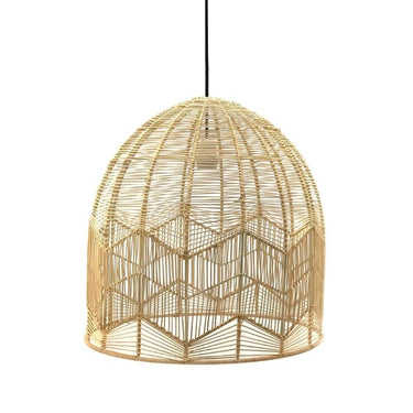 Hand-woven Natural Cane Pendant Light - Home Lighting & Decor