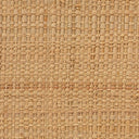 Close-up of natural woven raffia in tan of raffia scalloped tray.