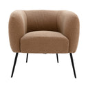 Occasional Hush Solo Chair in Nutmeg to Enhance Your Living Space Decor