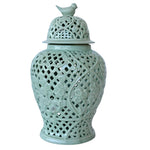 Finch Ginger Jar | Pale Green