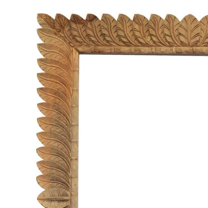 Palm Carved Wooden Frame 180cm