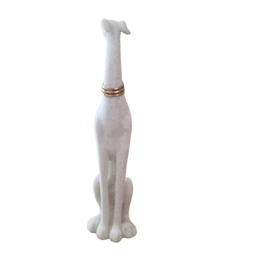 Poised Greyhound Ornament bookshelf decor