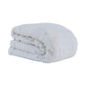 Polar Faux Fur Throw White 