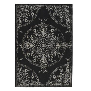 Poletti Black Area Rug By Woodka Interiors