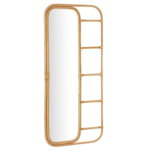 Decor Ladder | Decorative Ladder with  Standing Mirror 