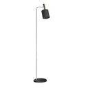 Metal Floor Lamp with Marble Base