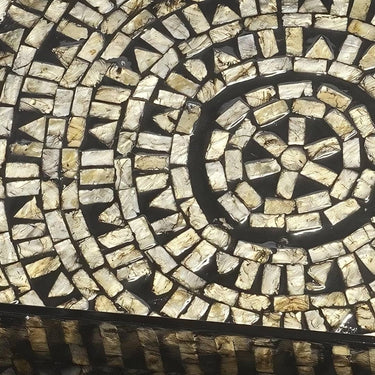 Roman Rectangular Capiz Tray Woodka Interiors Home Decor