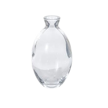 bud vase in clear glass