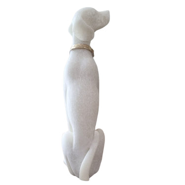 Sitting Dog Ornament Woodka Interiors