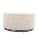 Solace Ottoman in Seasand Large