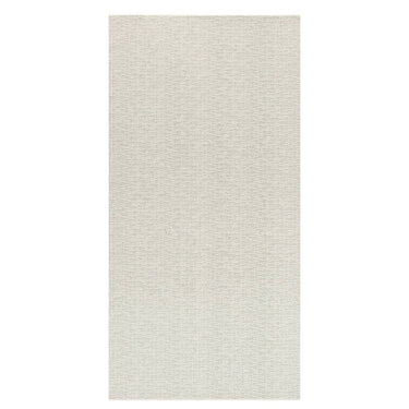 Flat-woven Stratia Beach Runner Rug for indoor and outdoor spaces