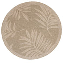 Sunbather Round Rug in Beach