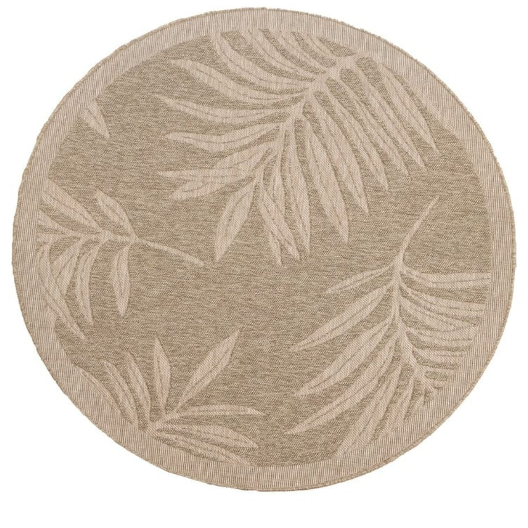 Sunbather Round Rug in Beach