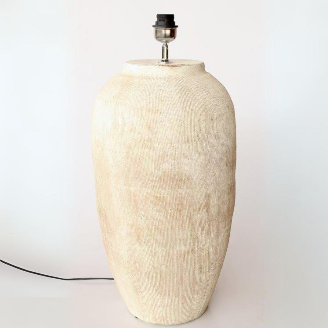 tactile large table lamp base