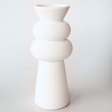large ceramic vase for home decor, ideal for creating a statement in your living room.