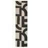 Talon geometric outdoor runner rug.