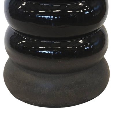 Two Toned Chuby Garden Accent Stool toned effect