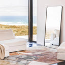 Varese floor mirror in a living room