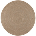 Whirlpool Outdoor Round Rug in Warm Sand