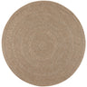 Whirlpool Outdoor Round Rug in Warm Sand