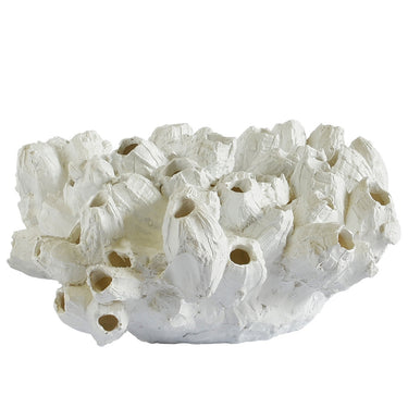 Faux White Barnacle Decor