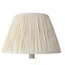 Raffia Shade for the White Ceramic Lamp 