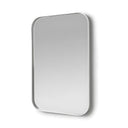 Deep Frame White Rectangle Mirror 