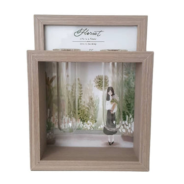 Wooden Picture Frame for photos and flowers