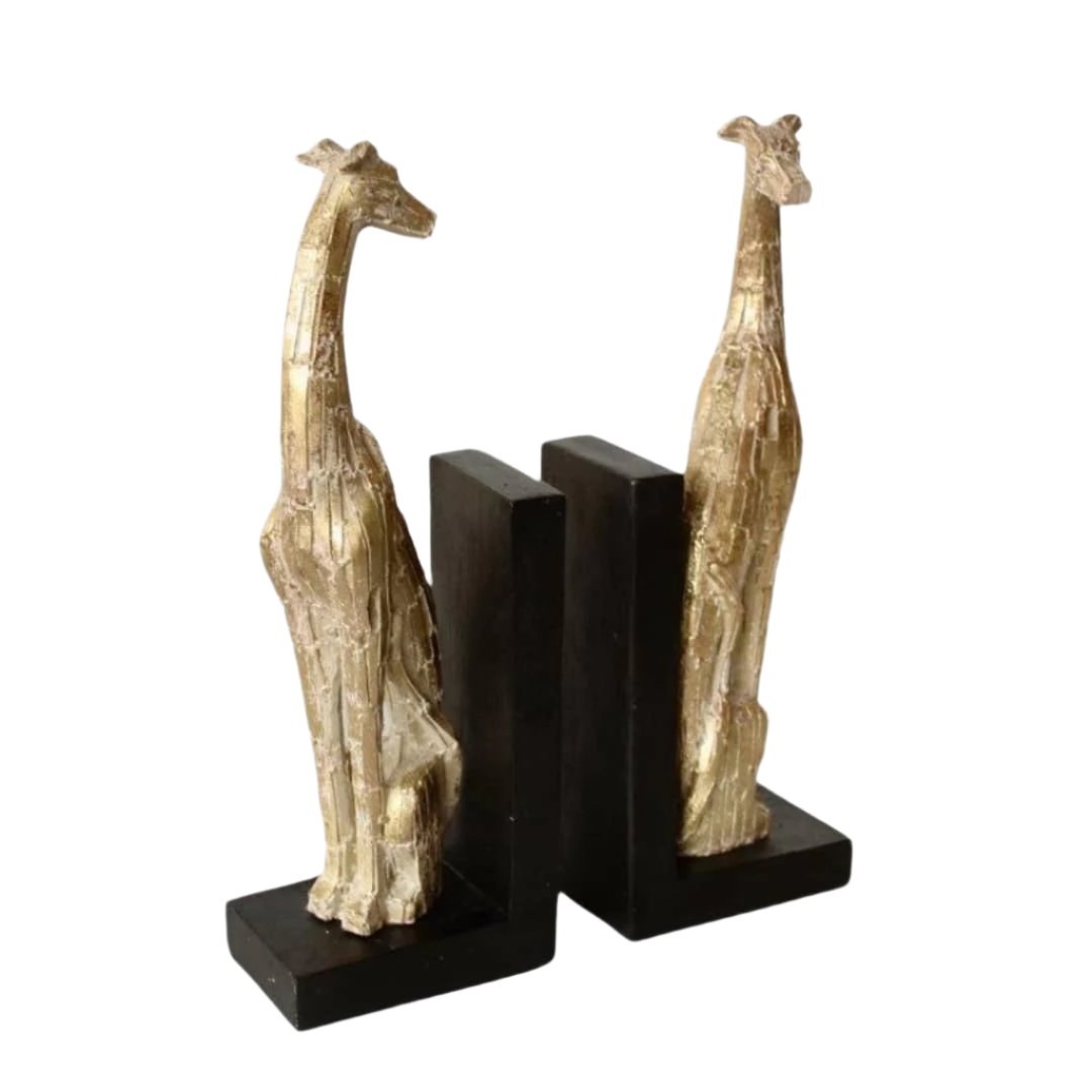 Champagne Dog Bookends