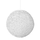 Stylish White Pendant Light Fixture By Woodka Interiors