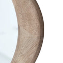 arabella matte hazel rubberwood frame detail