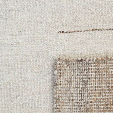 Close up details of the durable, textured weave on the Atrium outdoor runner rug.