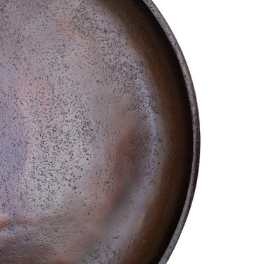 Close-up of Bali Side Table surface and finish – sleek and weather-resistant aluminium detail.