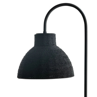 beacon desk lamp with woven jute shade