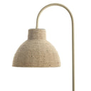 jute lampshade of desk lamp