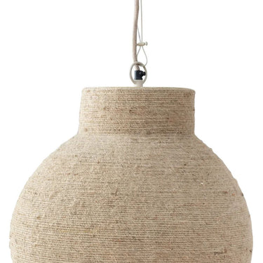 Beacon Natural Jute Pendant Light - Woodka Interiors