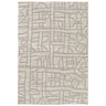 Bionetic Rug in Natural with geometric design