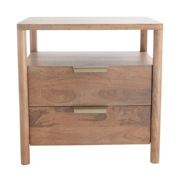 Bordeaux Nightstand in nutmeg color the perfect bedside table