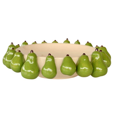 Ceramic Pear Fruit Bowl