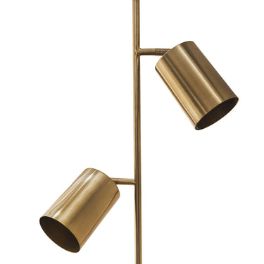 Close-up of the Devotion Floor Lamp highlighting the lampshades