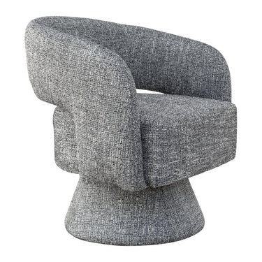 Diane Swivel Chair for bedroom, cozy modern seating